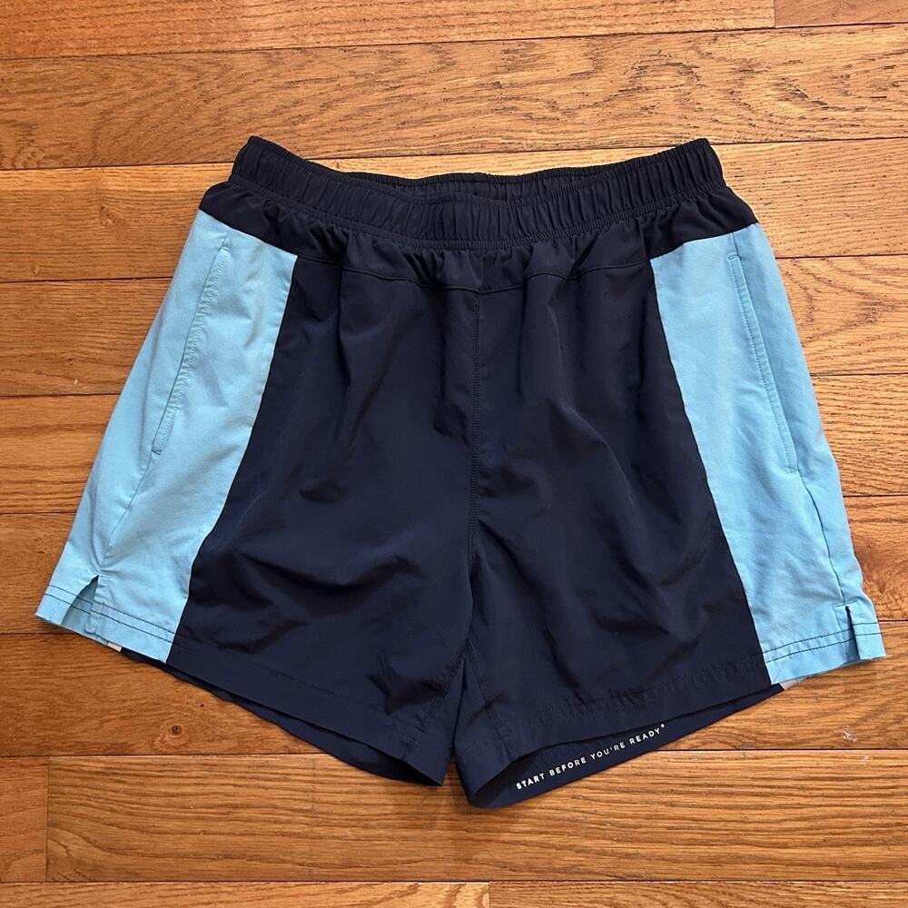 Fourlaps Bolt Lined Reflective Athletic Performance Shorts 4” Medium